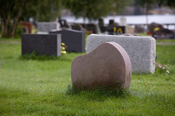 Image showing catholic cemetery