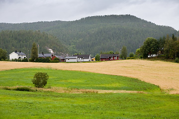 Image showing Village in mountains