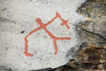 Image showing ancient rock carvings