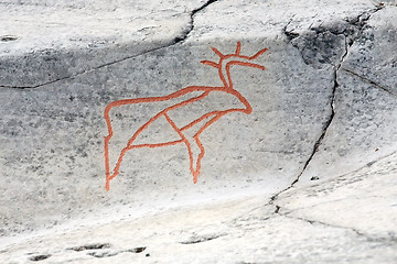 Image showing ancient rock carvings