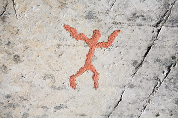 Image showing ancient rock carvings