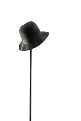 Image showing hat on hanger