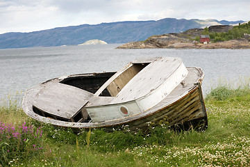 Image showing old boat