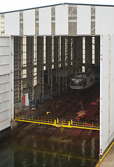 Image showing boat in dock