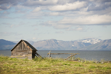 Image showing lone home