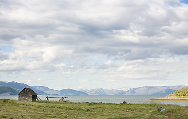 Image showing lone home