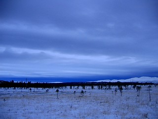 Image showing Blue landscape