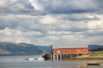 Image showing fishermen's hut