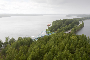 Image showing Highway between water