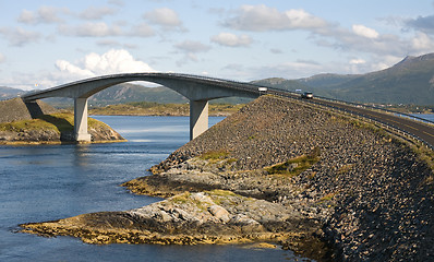 Image showing Concrete car bridge