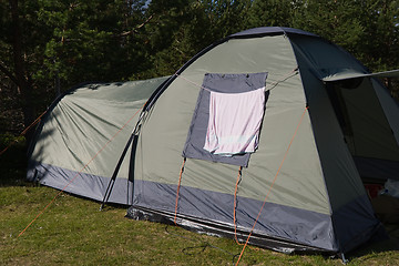 Image showing Tent in camping