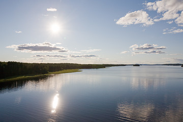 Image showing calm lake landscape