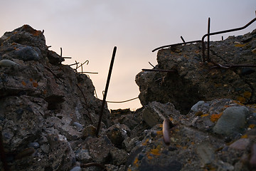 Image showing Stones with armature