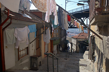 Image showing Portuguese town