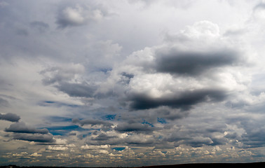 Image showing storm sky