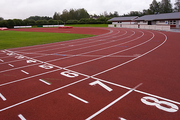 Image showing Stadium marking