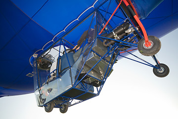 Image showing blimp gondola close-up