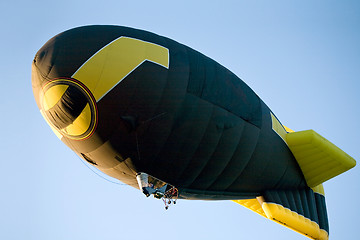 Image showing flying dirigible