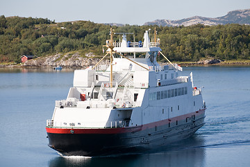 Image showing norwegian ferry