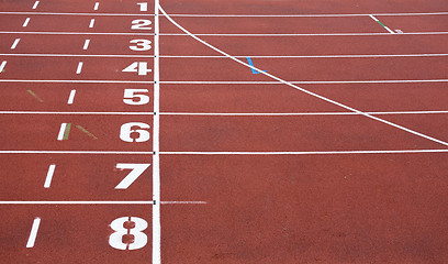 Image showing running tracks