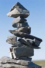 Image showing Piramid of stones