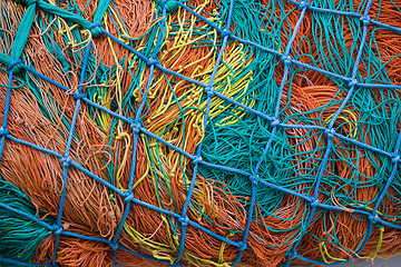 Image showing tangled net