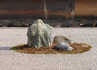 Image showing Rock garden