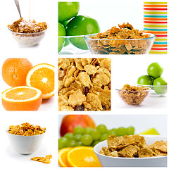 Image showing healthy breakfast collection