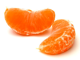 Image showing Orange pieces