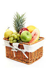Image showing picnic basket