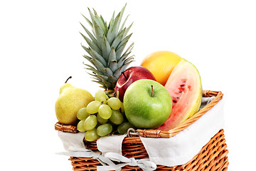 Image showing picnic basket