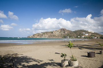 Image showing beach san juan del sur nicaragua