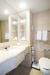 Image showing bathroom luxury hotel managua nicaragua