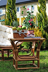 Image showing relax in garden