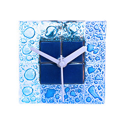 Image showing Blue clock