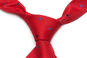 Image showing Red male tie