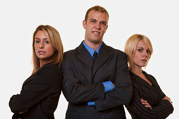 Image showing Confident Business team