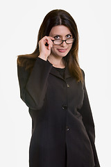 Image showing Woman in eyeglasses