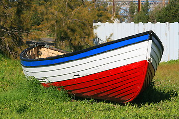 Image showing Wooden Boat