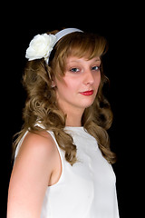 Image showing Young bride portait