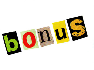 Image showing bonus