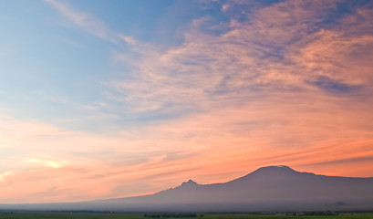 Image showing Kilimanjaro at Sunrise