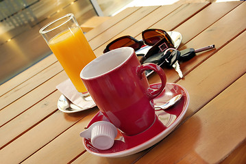 Image showing coffee on gas station