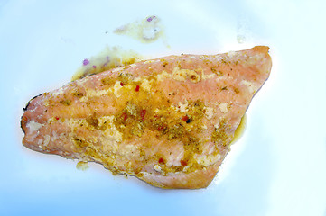 Image showing fish salmon 