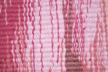 Image showing Texture of Colored Fabric