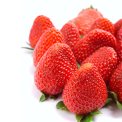 Image showing fresh strawberries