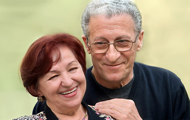 Image showing Happy senior couple