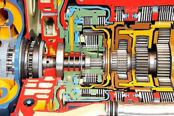 Image showing Gearbox color