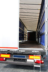 Image showing Lorry door