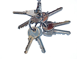 Image showing bunch of keys